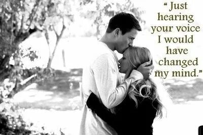 Just hear you