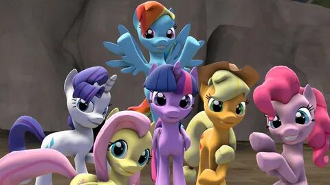 Mine little pony видео