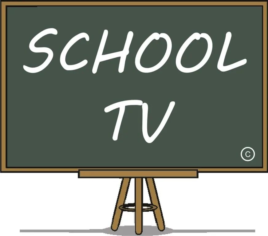 Телевизор школа 1. School TV картинка. Школа ТВ. Скул ТВ логотип. Аватарка школьного ТВ.
