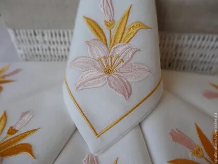 Салфетка лилия