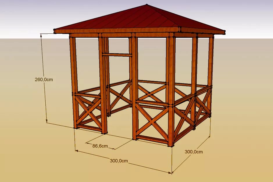 Размеры дерева для беседки беседка дачи