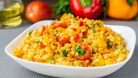 Рис с овощами простой рецепт