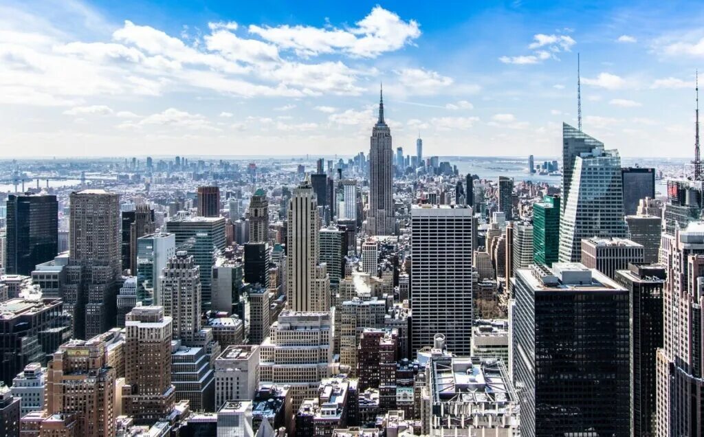Второй город америки. Америка Нью-Йорк Манхэттен. Нью Йорк финансовый центр. Эмпайр-Стейт-Билдинг.