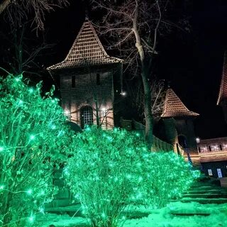 Парк лога зимой