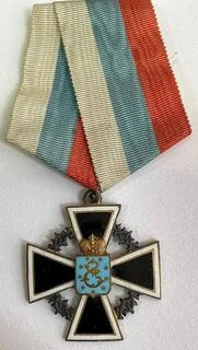 Медаль белый крест