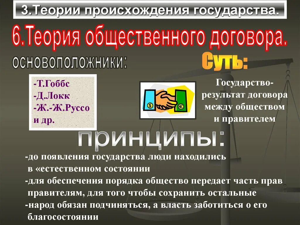 Результат общественного договора. Теория общественного договора. Теории происхождения государства теория общественного договора. Теории общественного договора Гоббс Локк Руссо. Теория общественного договора возникновения государства.