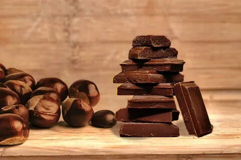 Less chocolate