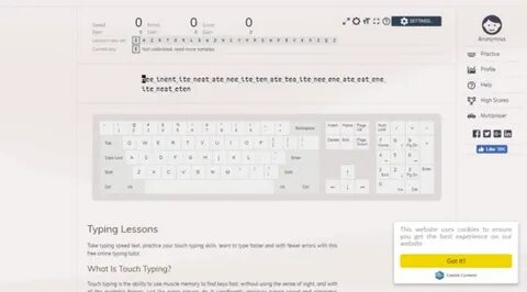 Typing time