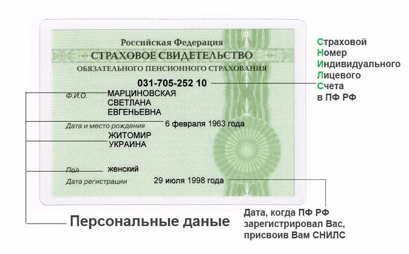 Оформить обязательное пенсионное страхование