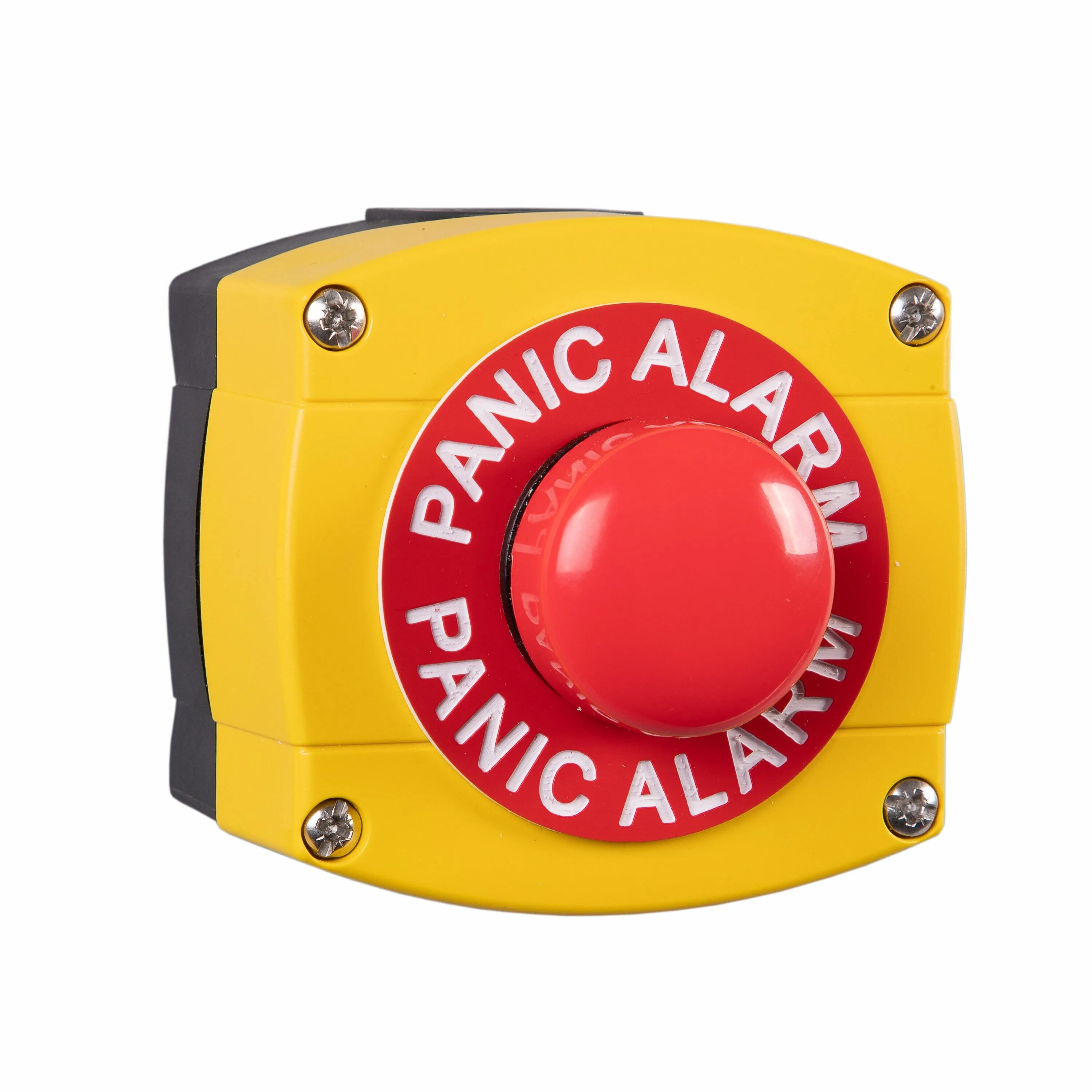 Кнопка Alarm. Кнопка Panic button. Красная кнопка Alarm. Красная кнопка на желтом корпусе.