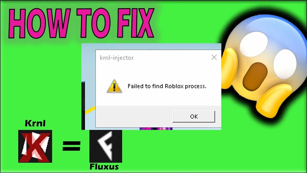 Error process not found. Исполняемый файл РОБЛОКС. Failed to find Roblox process KRNL. Failed to find Roblox process KRNL Beta. Ошибка 772 в РОБЛОКС.