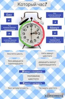 Сегодня время предмет