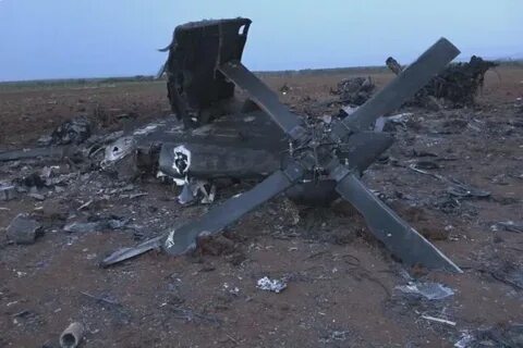 Сбит российский вертолет