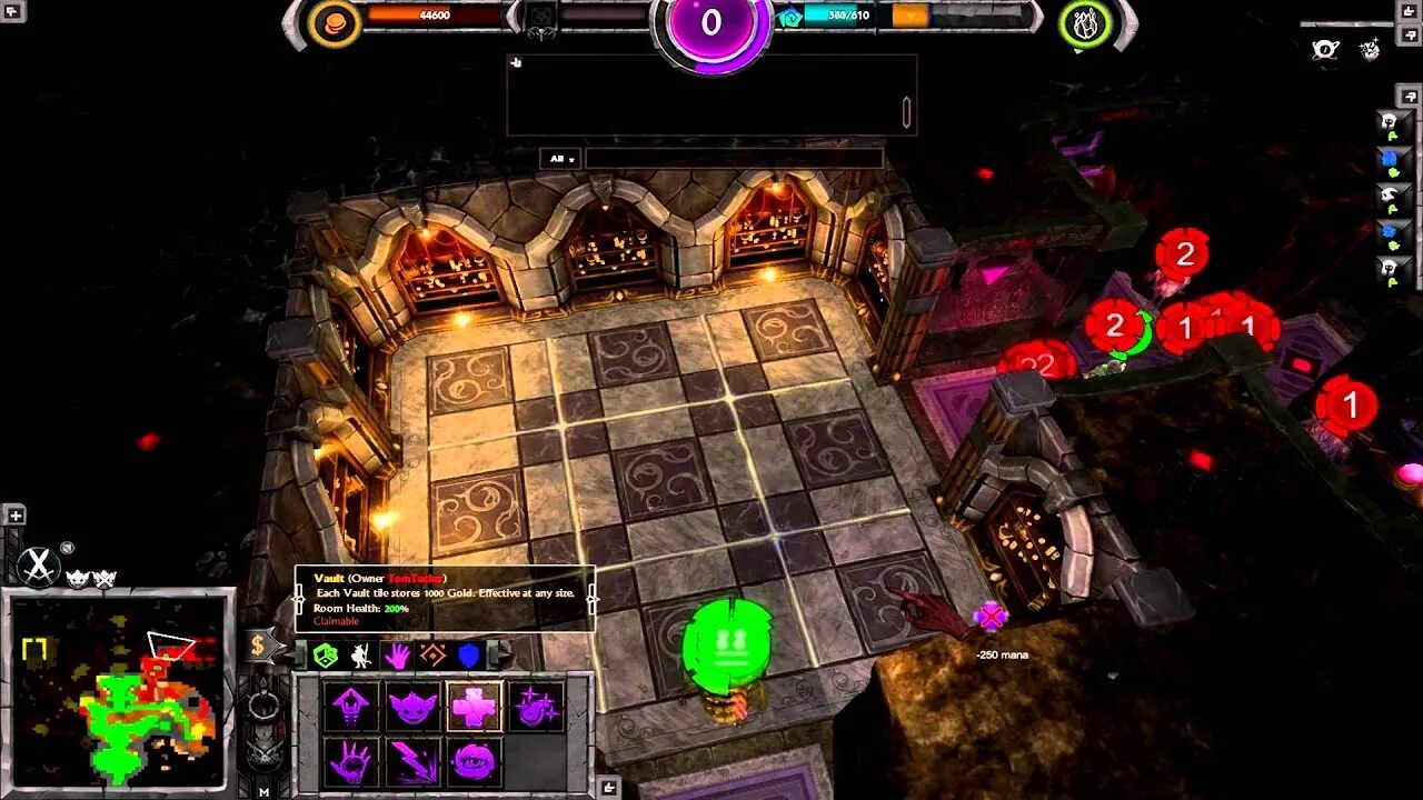 Овер ворлд. Dungeon Keeper секретные уровни.