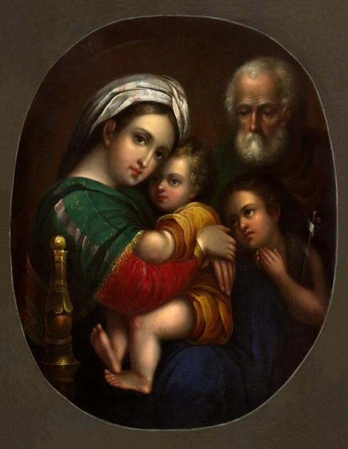 Три радости в чем помогает. Икона трех радостей Рафаэля. Икона Божией матери трех радостей. Икона Рафаэля святое семейство.