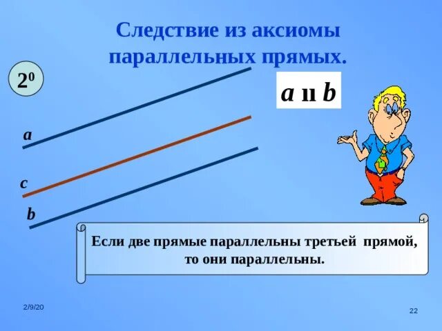 Следствия из Аксиомы параллельных прямых. Параллельные прямые. Cktlcndbz BP Frcbjvs j gfhfkktkmys[ ghzvs[. Аксиома параллельных прямых теорема.