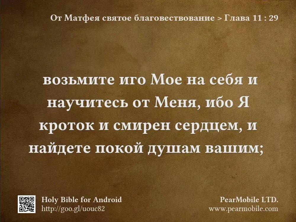 Толкование матфея 25 глава. Ибо я кроток и смирен сердцем и найдете покой душам вашим. от матфея святое благовествование глава 10. научитесь от меня ибо я кроток и смирен сердцем. возьмите иго мое на себя и научитесь от меня ибо я кроток и смирен.