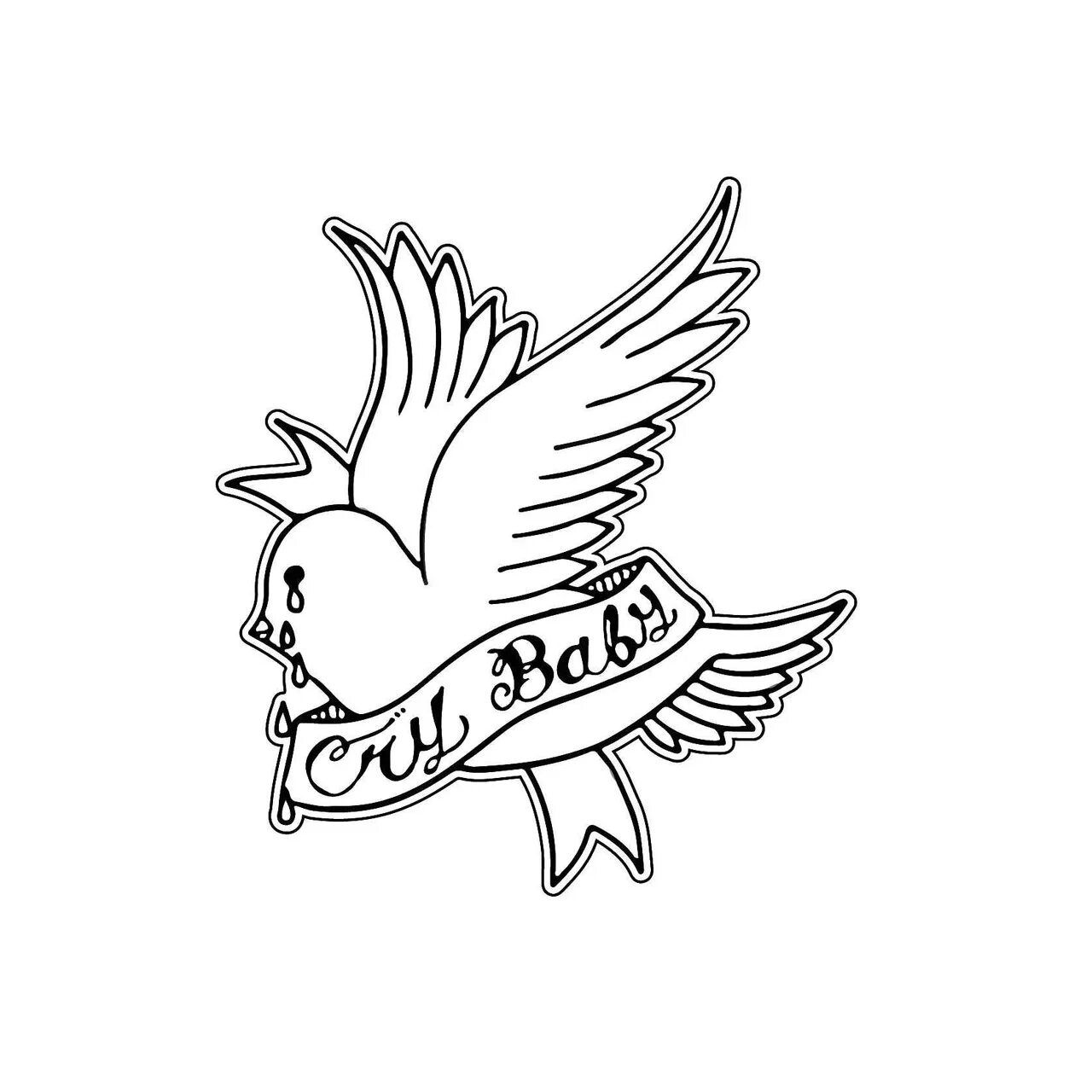 Лил пип absolute in doubt. Cry baby lil peep птица. край бейби лил пип. lil peep crybaby обложка. лил пип обложка альбома край бейби.