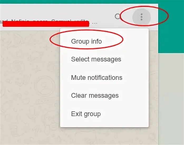 Grouping info. Info group.