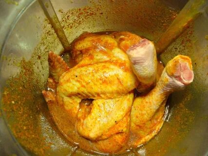Маринад для курицы на сковороде