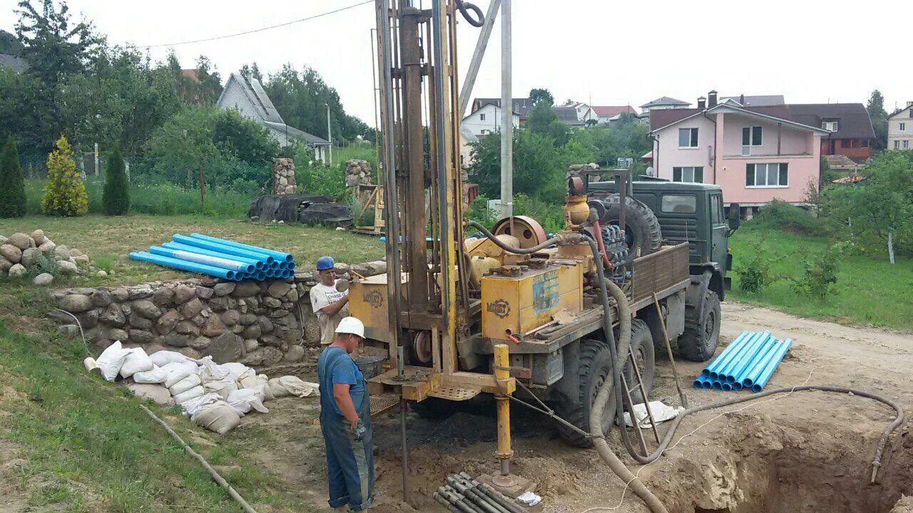 Самбур Коломна бурение скважин. Бурение вода ЗИЛ. Бурение колодцев на воду. Буровые скважины на воду.