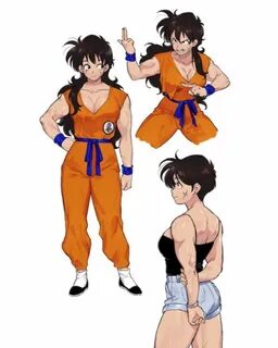 Yamcha female Драконий Жемчуг Зет, Персонажи Аниме, Рисунки, Веселые Мультф...