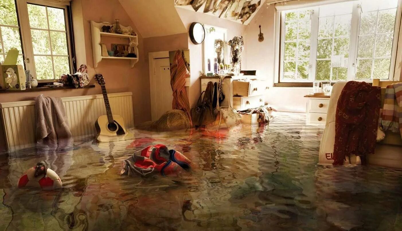 Затопило квартиру. Потоп в квартире. Затопитопило квартиру. Наводнение в квартире. Затопление квартиры.