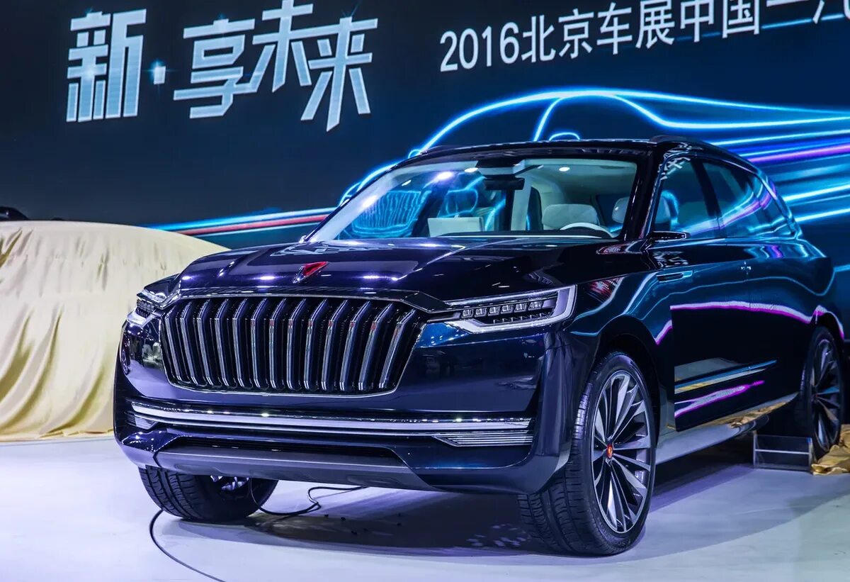 Какие китайские автомобили качественнее. FAW Hongqi h7. Кроссовер Hongqi hs5. Внедорожник FAW Hongqi hs5. FAW Hongqi Crossover.