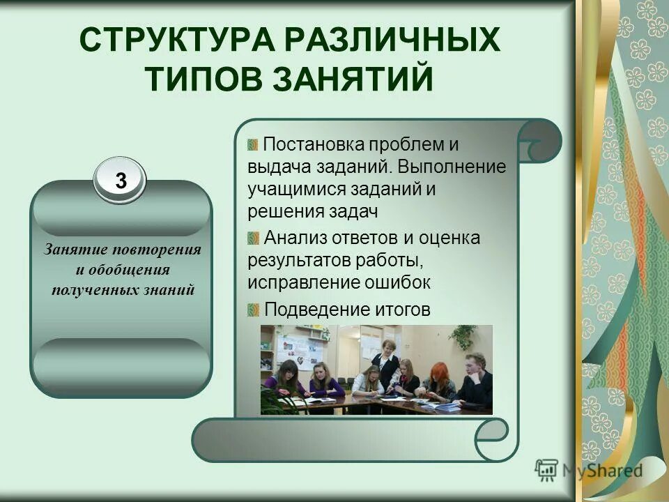 выполнение учащимися