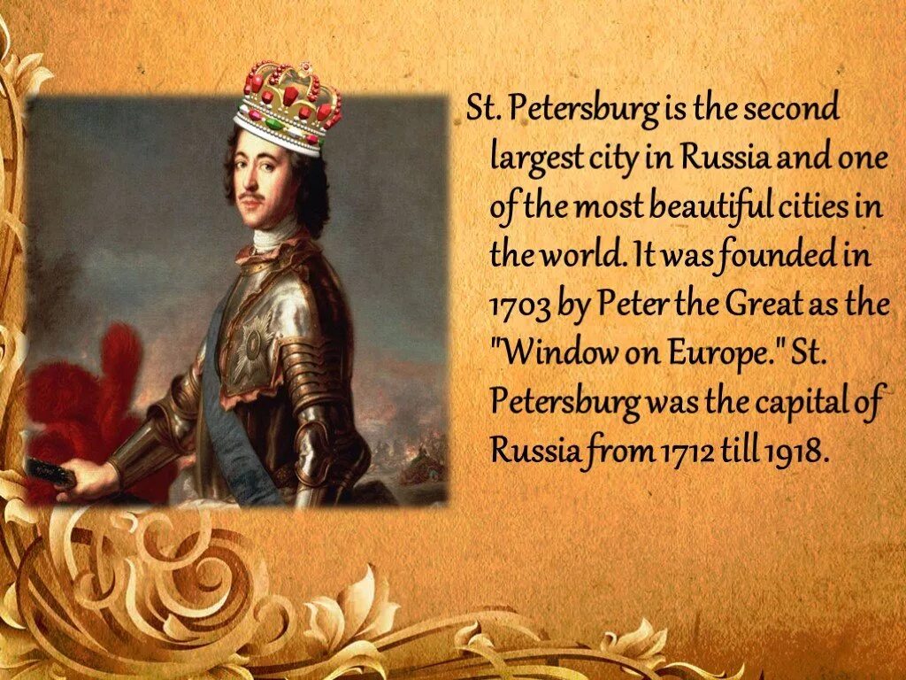 The first name of st petersburg. Saint petersburg was founded in 1703. st petersburg is one of the beautiful cities in the world ответы. презентация на английском языке про санкт-петербург. текст на английском с аудио snt petersburg is one of.