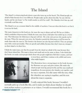 Book report example