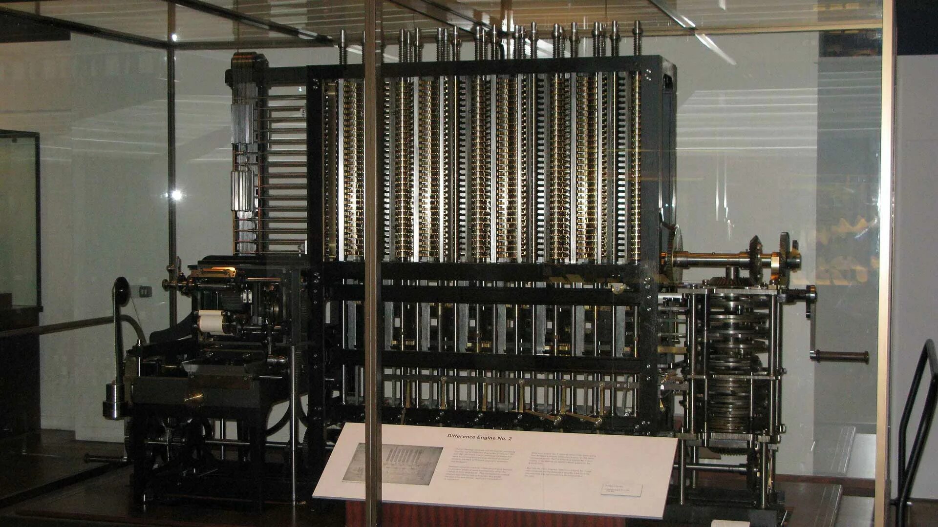 Mechanical computer. Mechanical computer
