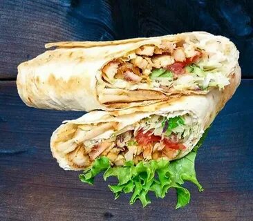 Шаурма с пекинской капустой и курицей