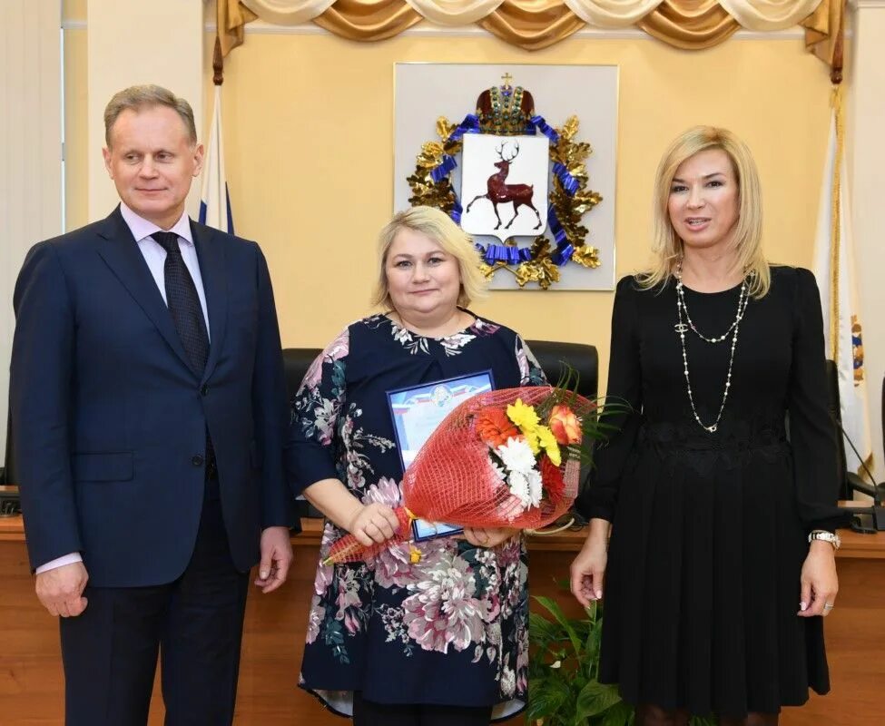 Награждение многодетных матерей