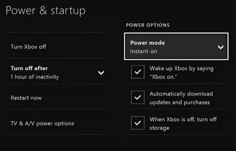 Enable power