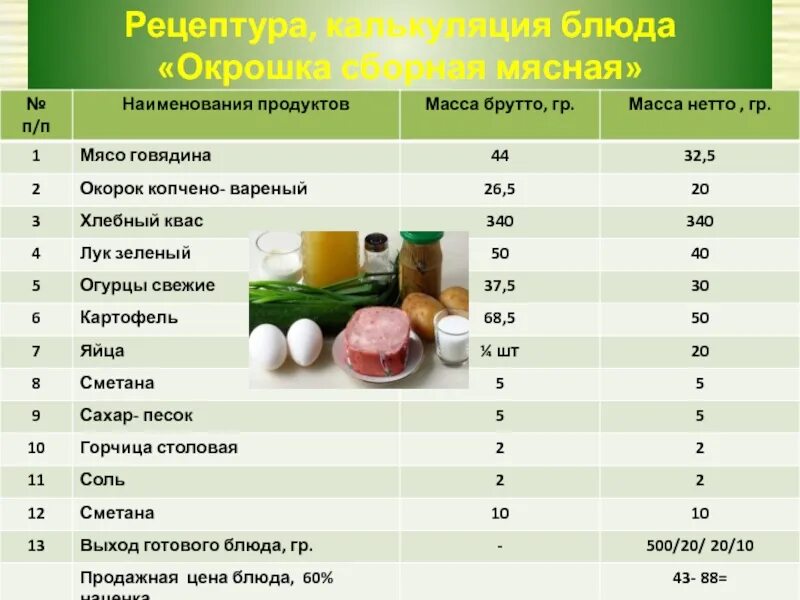 Сколько вес брутто