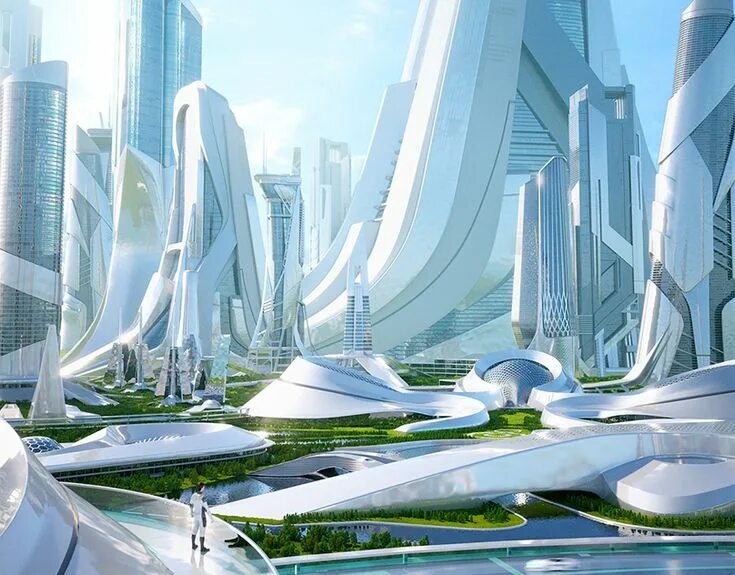 Как будет выглядеть далекое будущее Artist Marina Beldiman . . . #empireoffuture #hongkong #china #tokio #concept #f