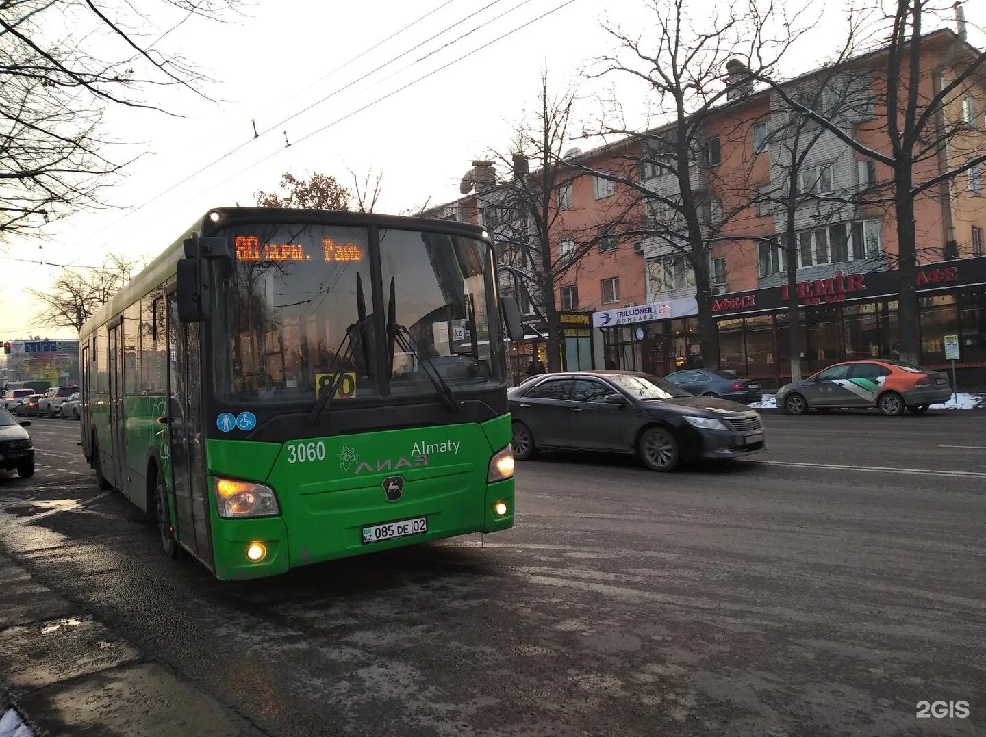 Автобус 80. 80-Avtobus yo'nalishi.