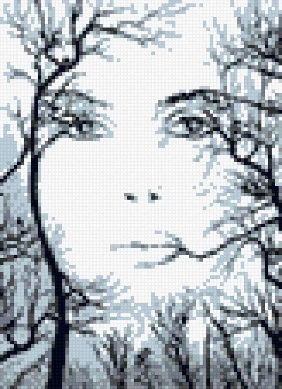 Картинки лицо дерево. Лицо из веток дерева. Женское лицо из веток. Портрет в ветвях. Лицо девушки из веток деревьев.