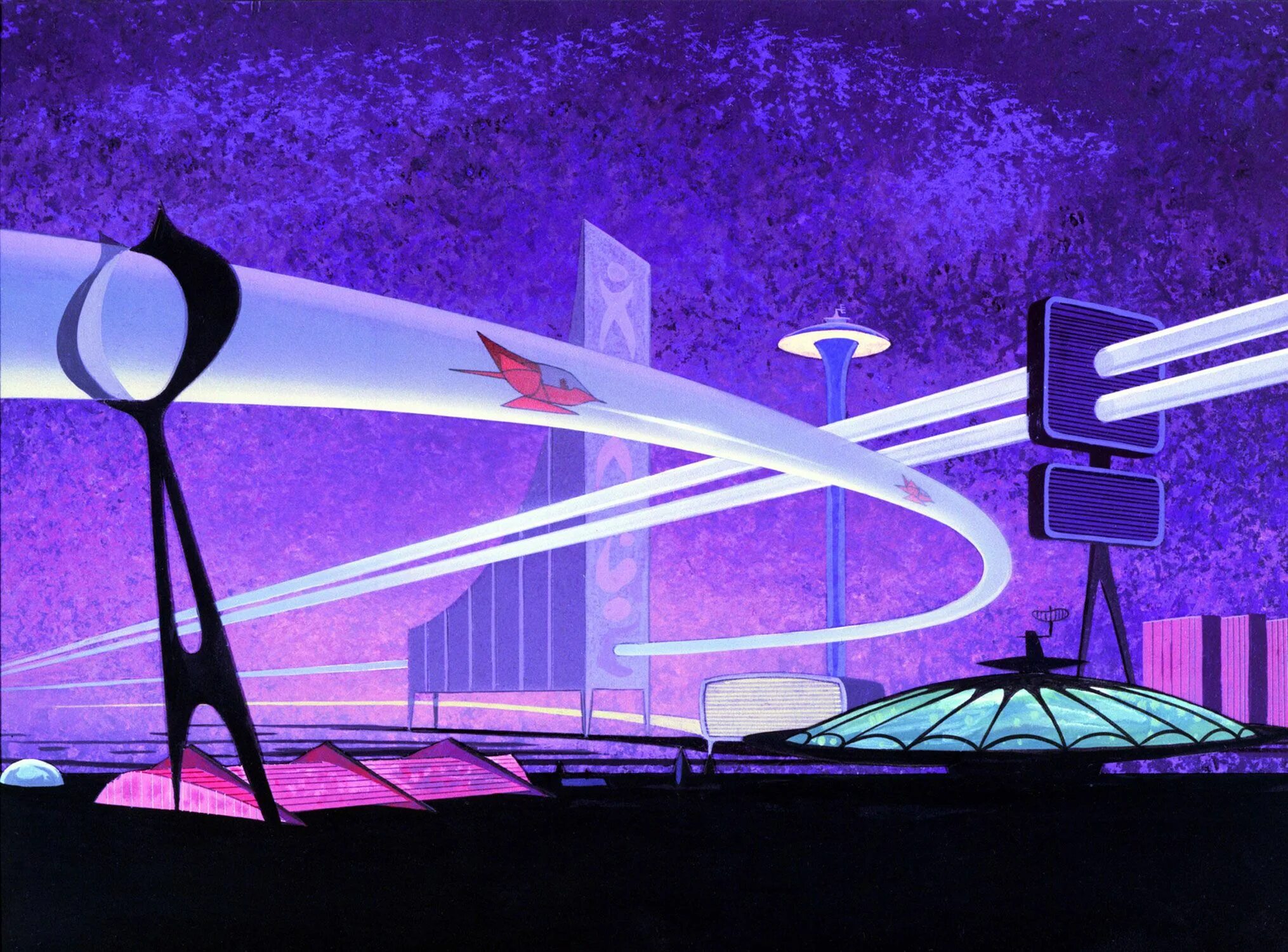 Beyond the future with space time magic