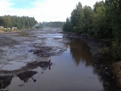 Спустили реку