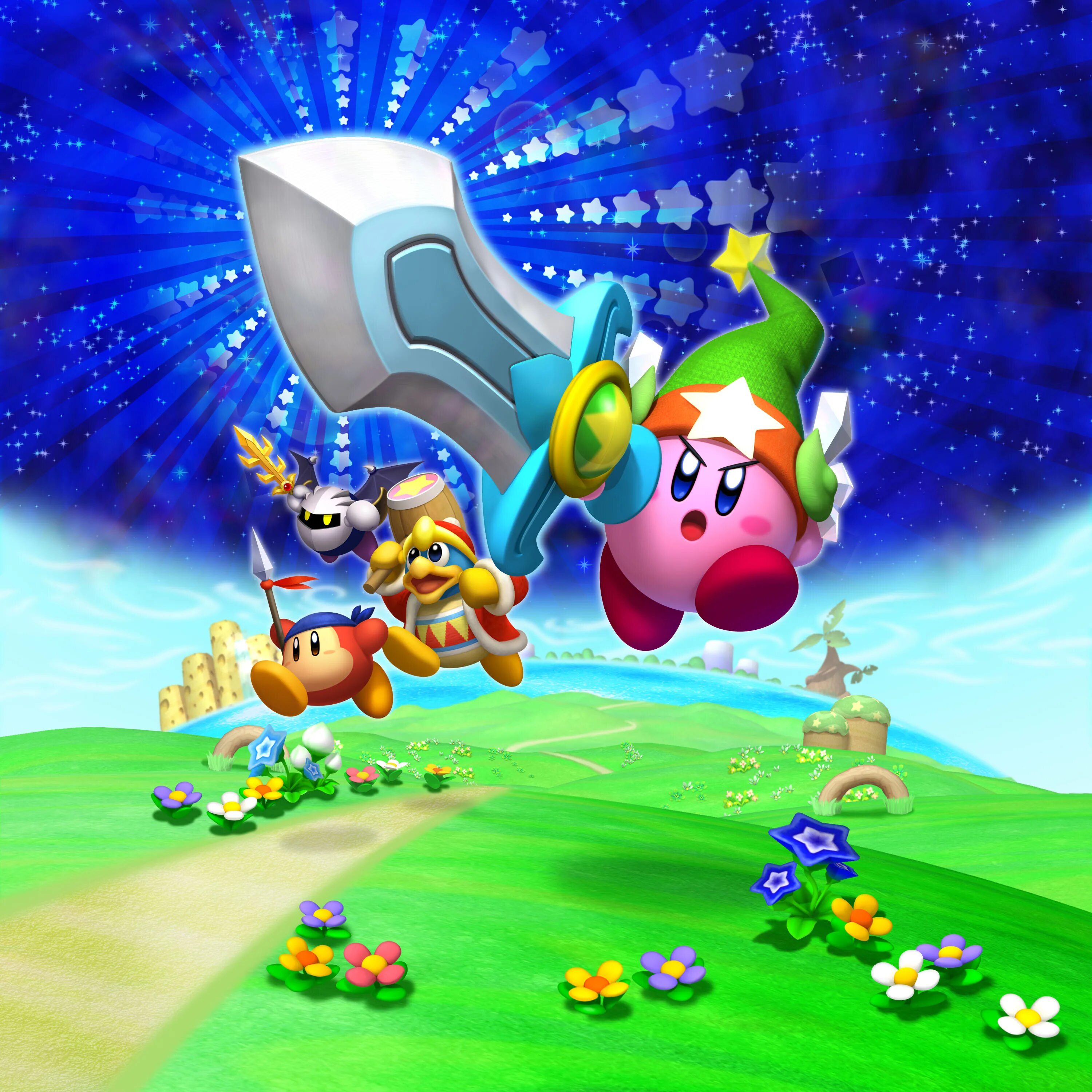 Кирби Return to Dreamland. Кирби игра. Арт Kirby's Return to Dream Land Art. Kirby's Return to Dreamland.