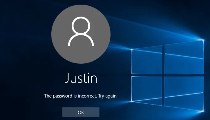 Password hint. Запуск windows 10. your password is expired. starting windows 10.