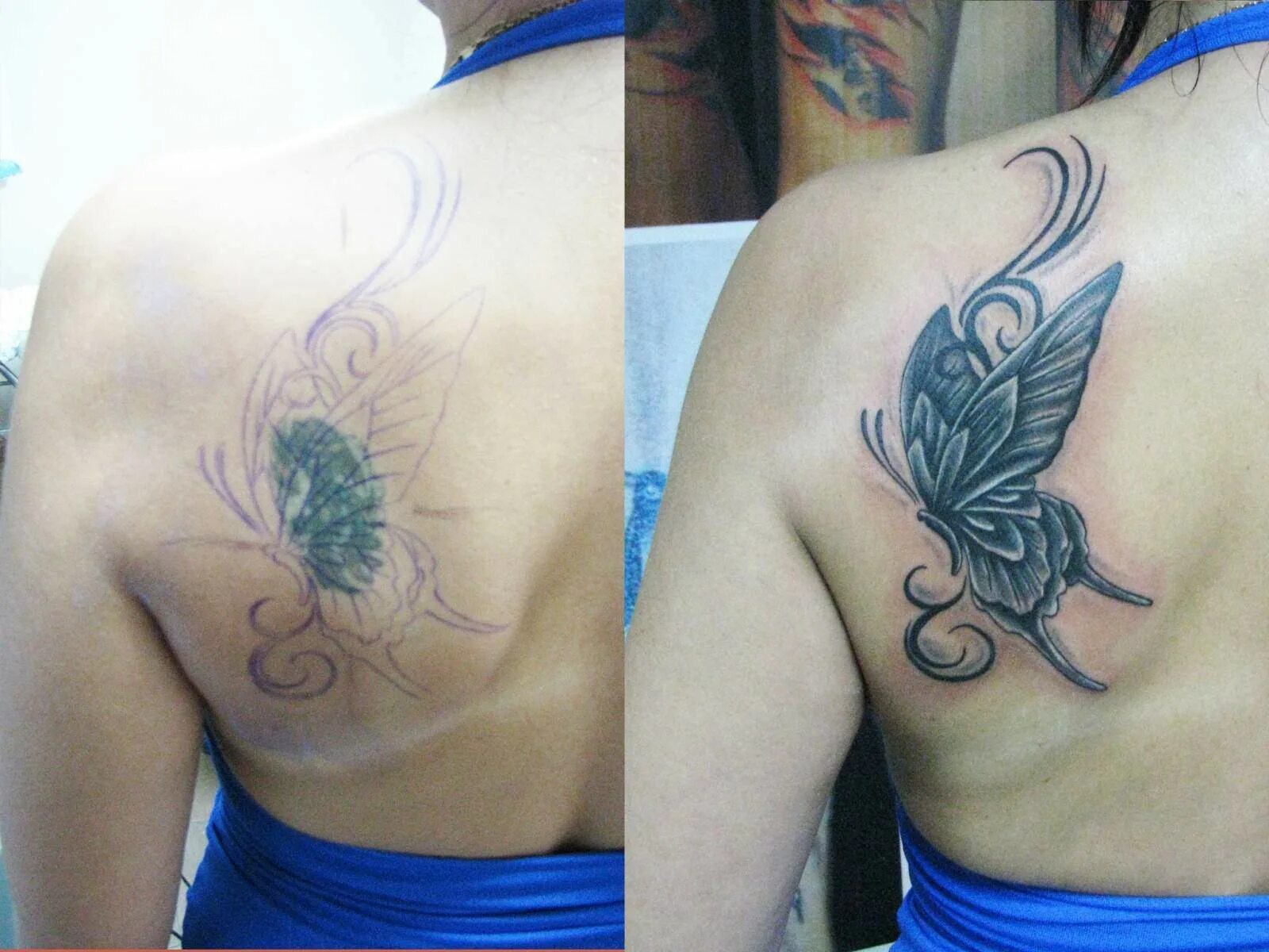 Тату для перекрытия шрамов на плече. Перекрытие тату на ноге девушке. Перекрытие надписи тату. Тату до и после. Перекрытие тату на стопе.