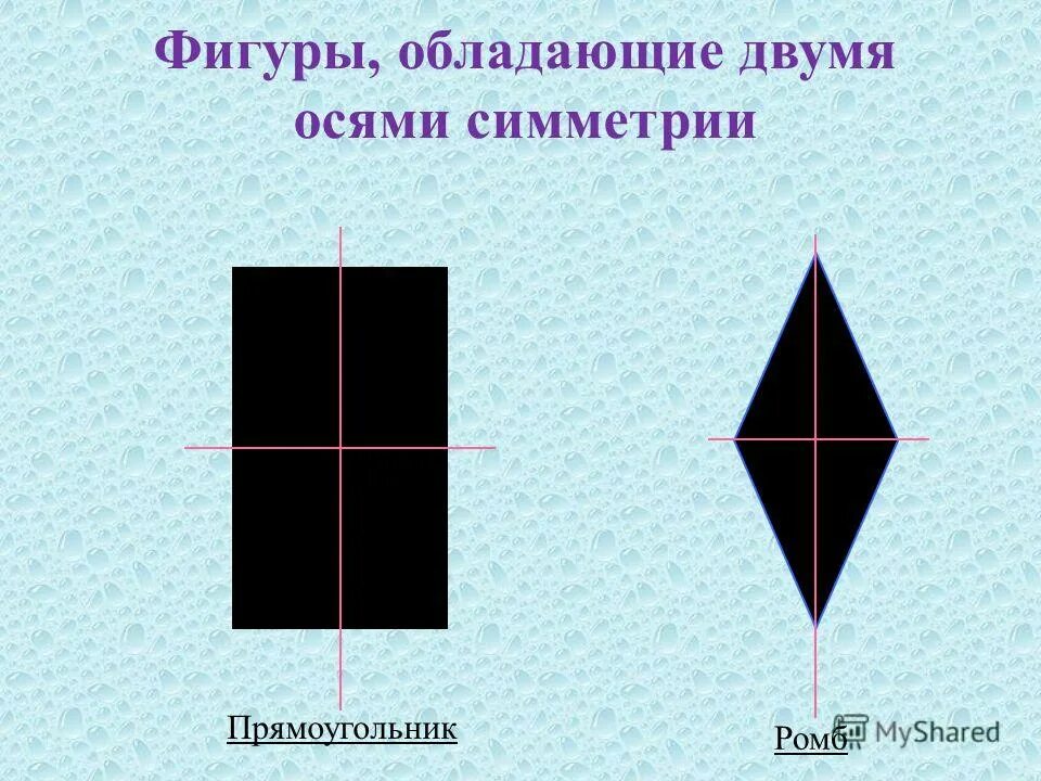 2 симметричные фигуры