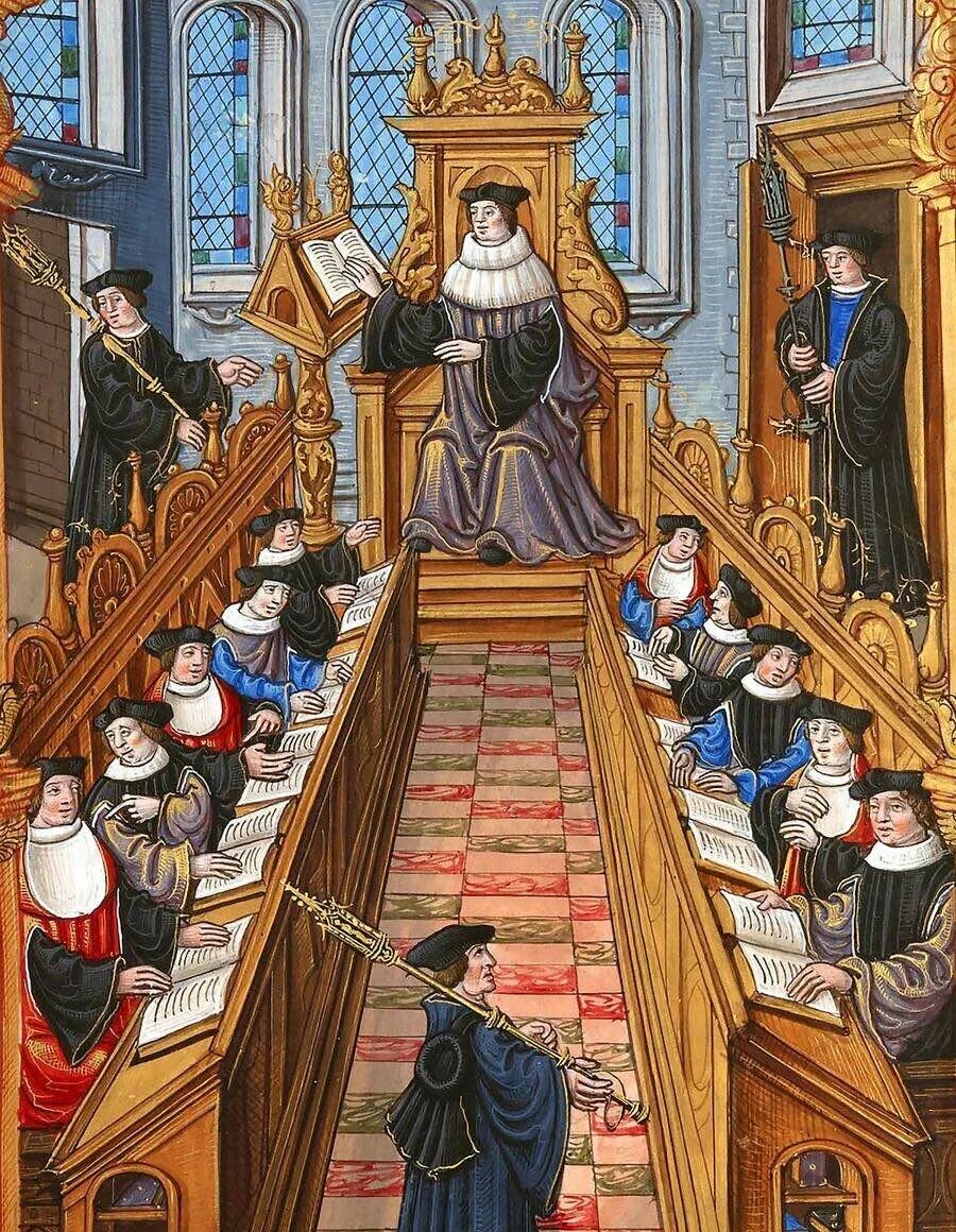 реформация лютера. университеты западной европы в средние века. оксфордский университет 18 век петр 1. средневековый университет 16 век. средневековый оксфордский университет.