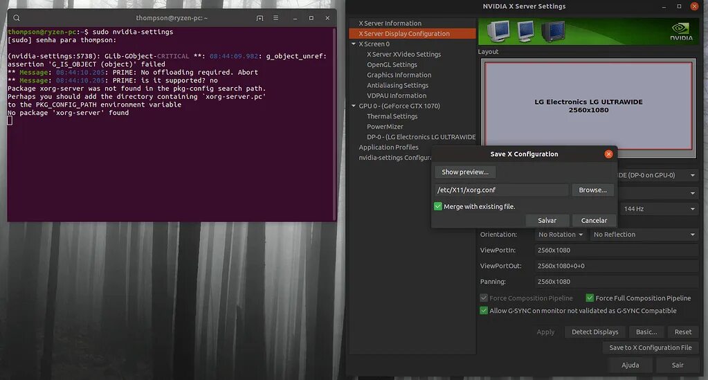 Pkg config install ubuntu. Xorg ubuntu. xorg графическая оболочка. xorg debian linux. nvidia xorg settings display.