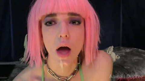 Abigail Dupree ManyVids - Messy Blowjob and Pussy fucking.