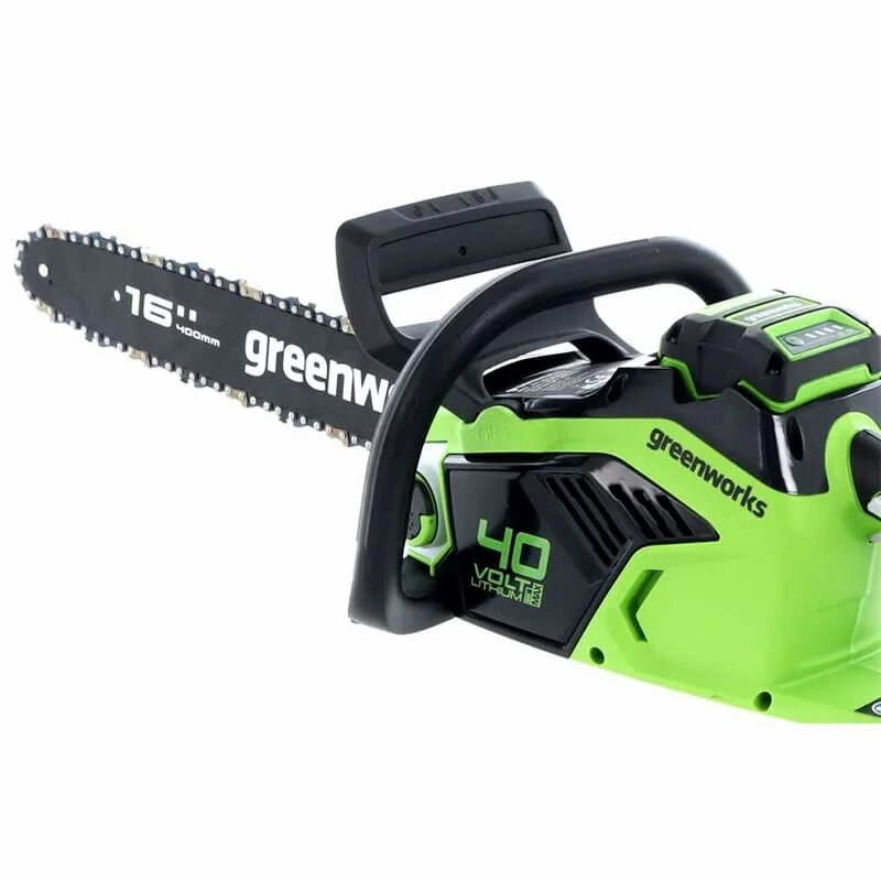 Электропила GREENWORKS gd40cs18 2005807. Цепная пила GREENWORKS gd40cs18 40v 2005807 40 см бесщеточная аккумуляторная. Цепная пила Гринворкс 40 вольт. GREENWORKS gd40cs40k6 40v.