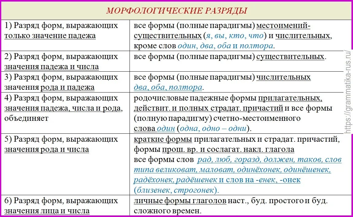 Значение слова полно. Разряды слов. Разряды существительных таблица. Морфологические разряды. Морфология разряды.